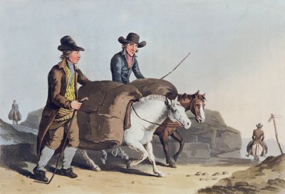 Fabricants de tissus apportant des tissus au marché, de 