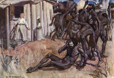 Illustration pour Romance of Empire, Australie - George Washington Lambert