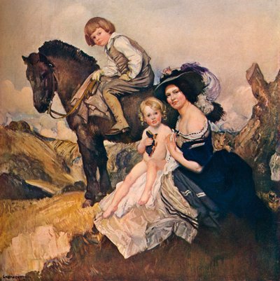 Groupe de portrait, 1908 - George Washington Lambert