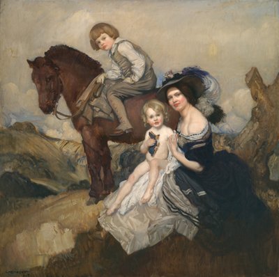 Groupe de portrait - George Washington Lambert