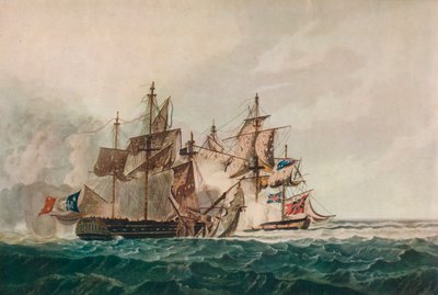 Capture de la Furieuse - George Webster