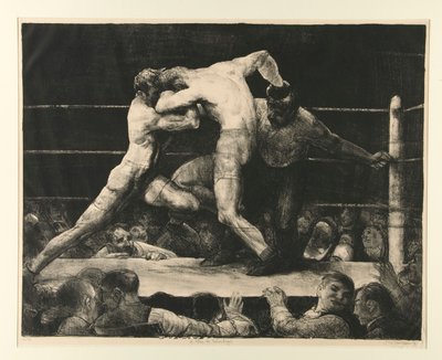Un Cerf chez Sharkey - George Wesley Bellows