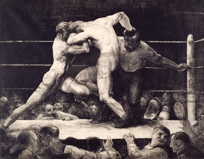 Un cerf chez Sharkey - George Wesley Bellows