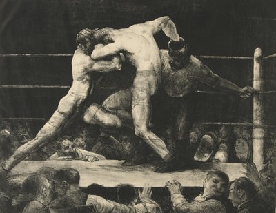Un cerf chez Sharkey - George Wesley Bellows