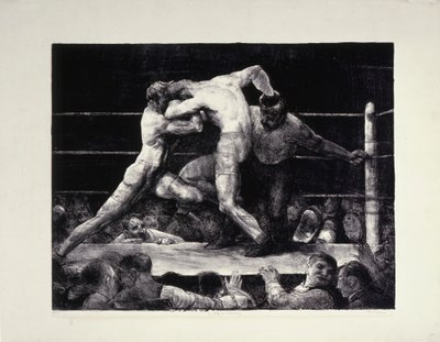 Un cerf chez Sharkey - George Wesley Bellows