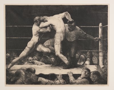 Un cerf chez Sharkey - George Wesley Bellows
