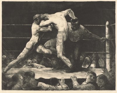 Un cerf chez Sharkey - George Wesley Bellows