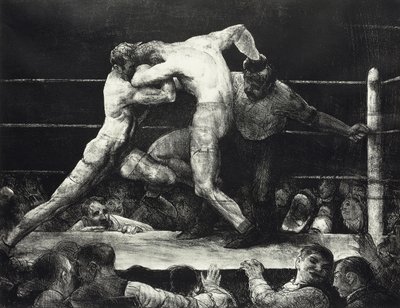 Un cerf chez Sharkey - George Wesley Bellows