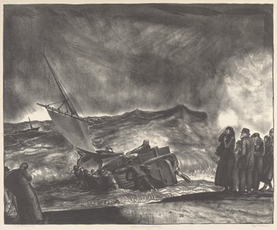 Allan Donn prend la mer, 1923 - George Wesley Bellows