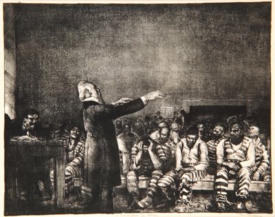 Bénédiction en Géorgie, 1916 - George Wesley Bellows
