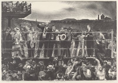 Présentation de Georges Carpentier, 1921 - George Wesley Bellows