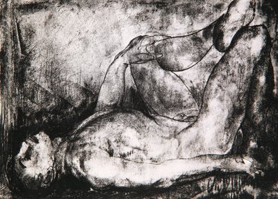 Homme sur le dos, nu, c.1916 - George Wesley Bellows