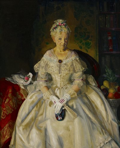 Mme T. en soie crème, No.2 - George Wesley Bellows