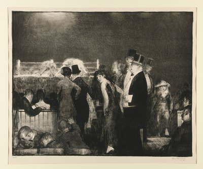 Préliminaires au grand combat, n° 8 - George Wesley Bellows