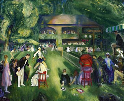 Réalisme : Tennis à Newport - George Wesley Bellows