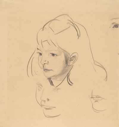 Études de Jean, vers 1920 - George Wesley Bellows