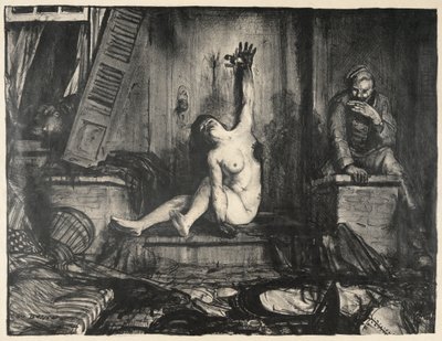 La cigarette : Série de guerre - George Wesley Bellows