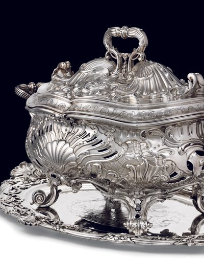 Soupière, Le service Leinster - George Wickes