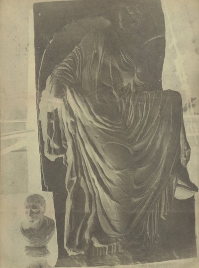 Bas-relief de la Victoire sans ailes récemment trouvé, 1848 - George Wilson Bridges