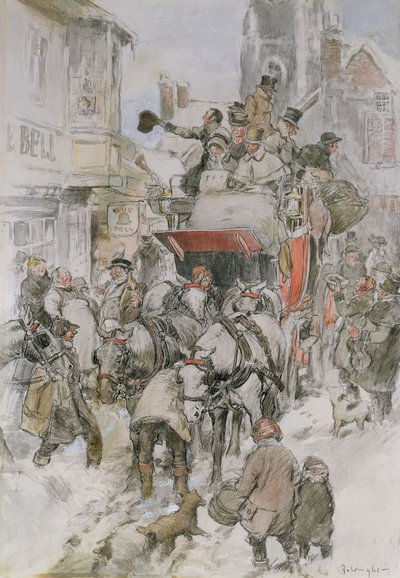 La Diligence de Noël - George Wright