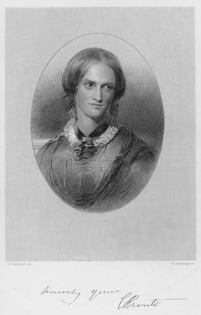 Portrait de Charlotte Brontë - George after Richmond