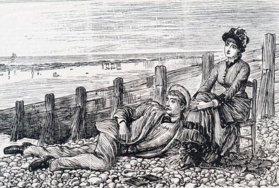 Un couple en lune de miel - George du Maurier