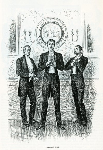 Hommes Dansants - George du Maurier