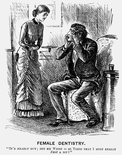 Dentisterie féminine - George du Maurier