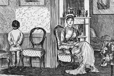 La difficulté de maintenir la main haute - George du Maurier