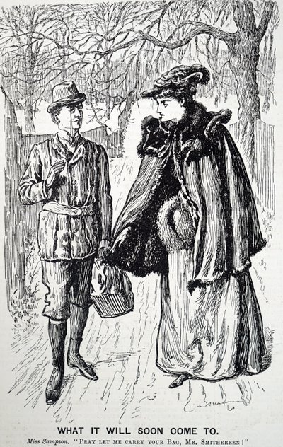 Les comportements de la femme moderne - George du Maurier