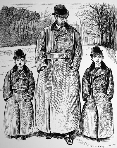Le télégramme à un shilling - George du Maurier