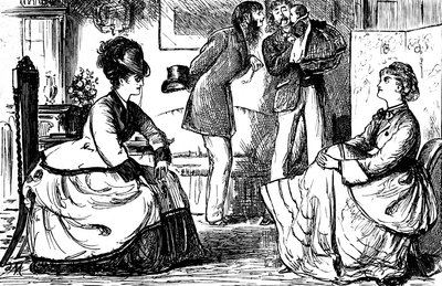 Couples anglais de la haute société - George du Maurier