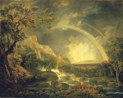 Paysage fluvial boisé étendu, avec des pêcheurs près d