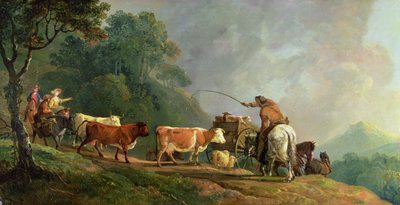 Aller au marché - George the Elder Barret
