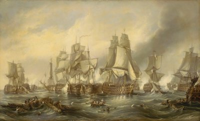 La bataille de Trafalgar, 21 octobre 1805 - George the Elder Chambers
