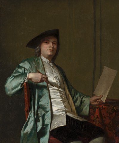 Portrait de Cornelis Ploos van Amstel - George van der Mijn