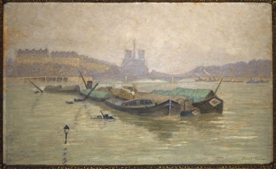 Île Saint-Louis et Notre-Dame, vues du Pont d