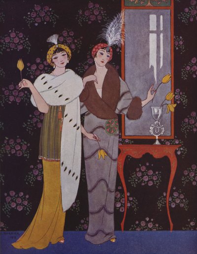 Planche de mode Art Déco - Georges (after) Barbier
