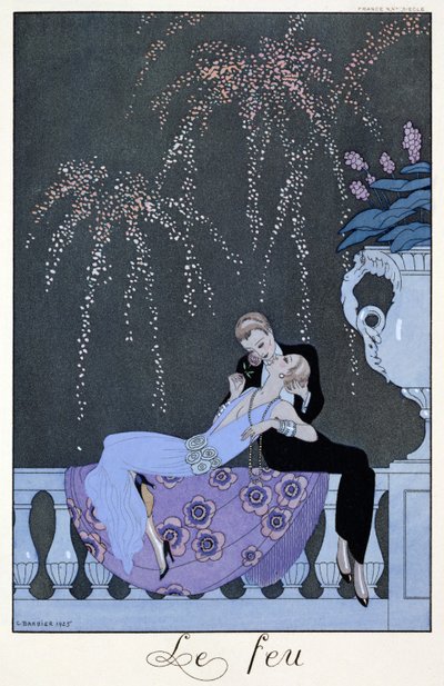Le Feu, illustration pour 