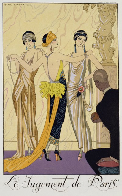 Le Jugement de Paris - Georges (after) Barbier