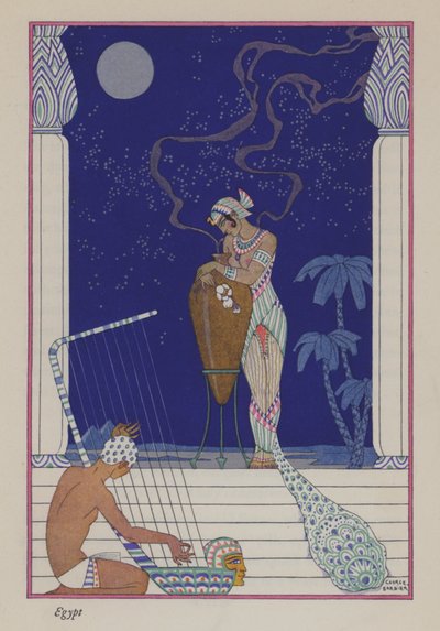 La Romance du Parfum : Égypte ancienne - Georges (after) Barbier