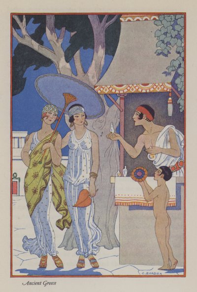 La Romance du Parfum : Grèce antique - Georges (after) Barbier