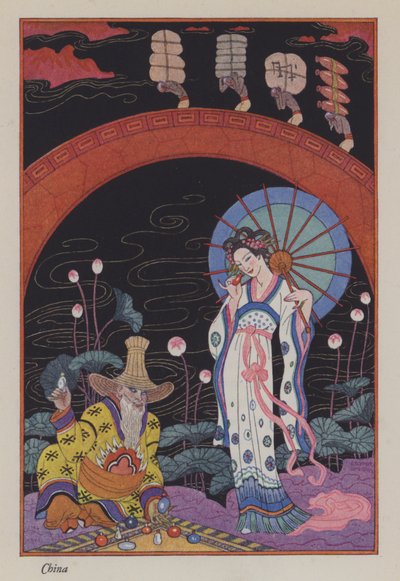 La Romance du Parfum : Chine - Georges (after) Barbier