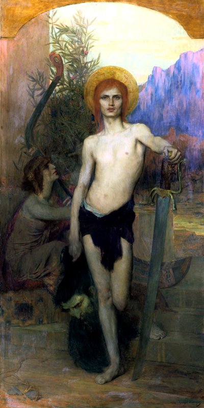 David avec la tête de Goliath, 1894 - Georges Auguste Elie Lavergne