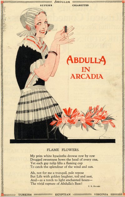 Cigarettes Abdulla - Georges Barbier