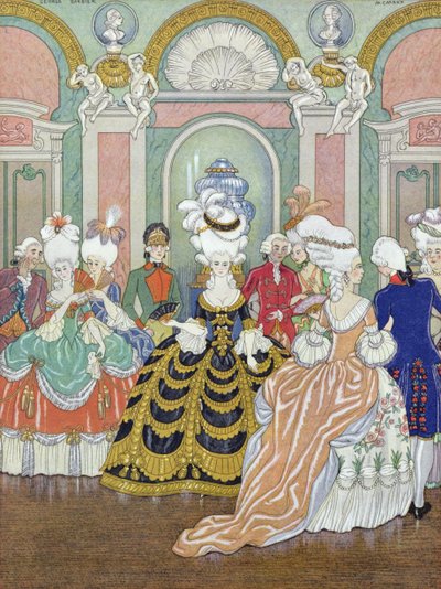 Scène de Bal, illustration de 