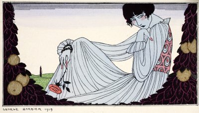 Contemplation 1919 - Georges Barbier