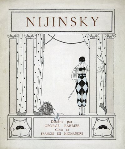Nijinsky, page de titre, de la série 