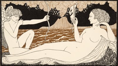 Personnages de Comédie (détail) - Georges Barbier