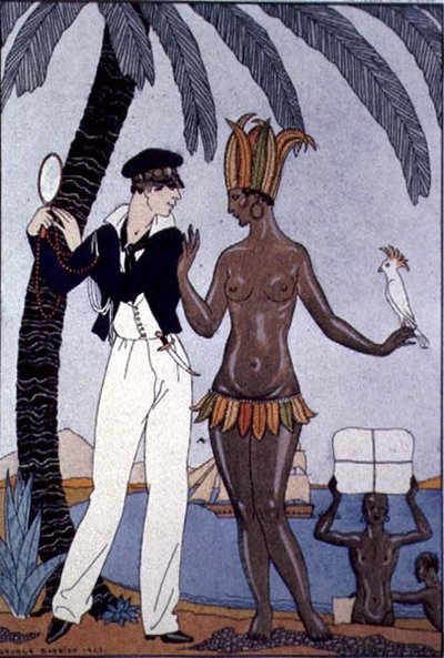 La Belle Native - Georges Barbier
